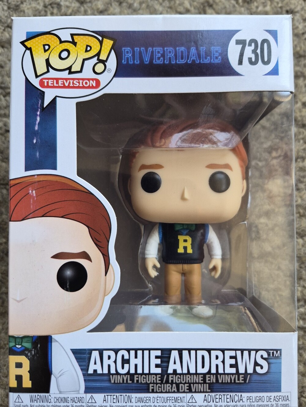 Funko Pop Vinyl Figure - Riverdale, Archie Andrews - Television Edition (#730)